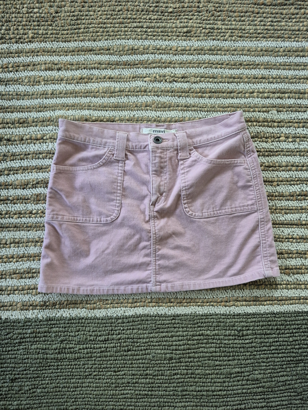 Y2K Mavi Mini Skirt